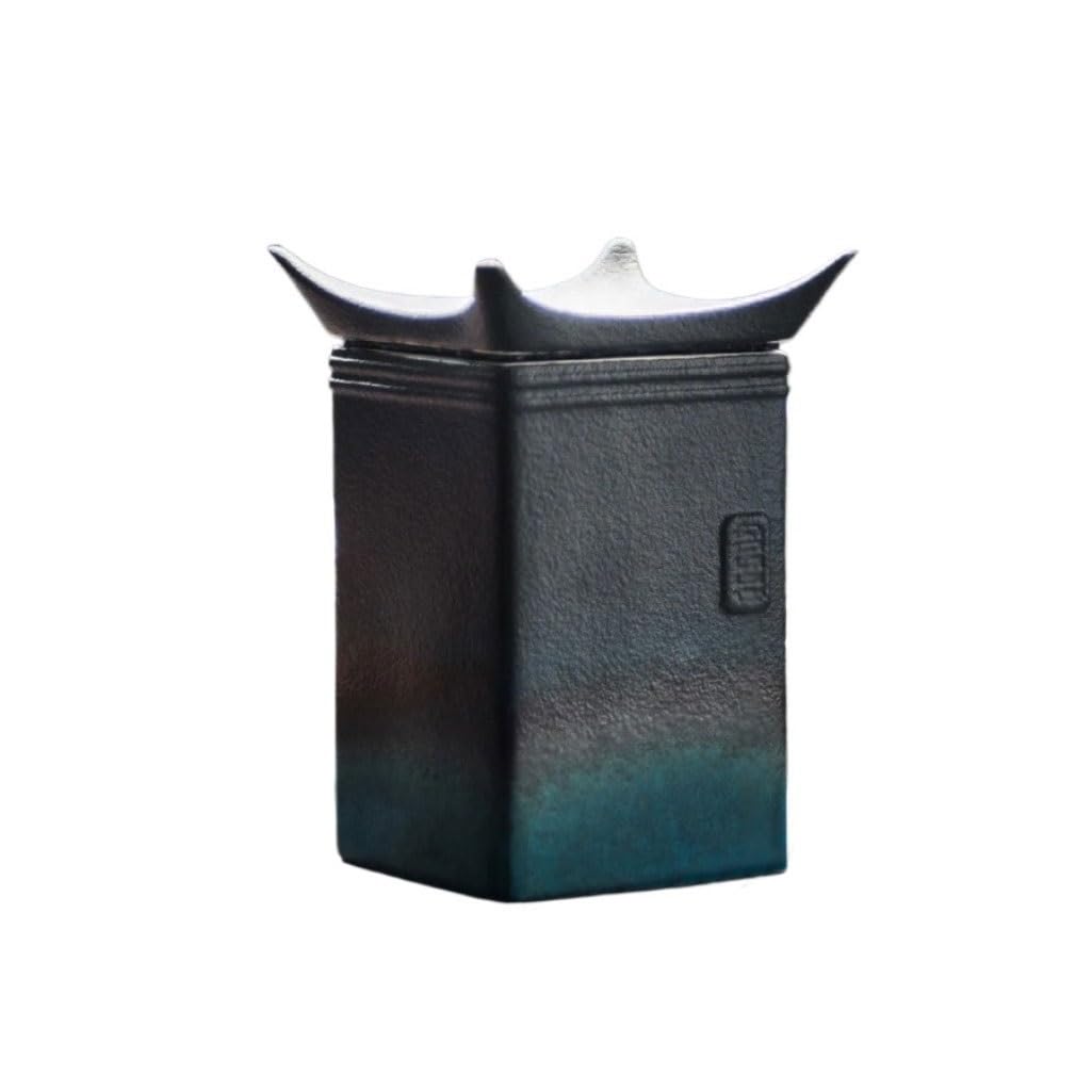LYGSWDB Słoik na cukier ceramiczny luzem słoik do przechowywania herbaty czajniczek domowy szczelnie zamknię słoik słoik na kawę zestaw herbaciany pojemnik pudełko do kuchni do przechowywania żywności