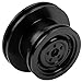 Vgoohobby Metal Beadlock Wheel Rims RC Wheel Hub Compatible with MN Model MN90 MN99 MN-91 FJ-45 1/12 RC Car (Black)