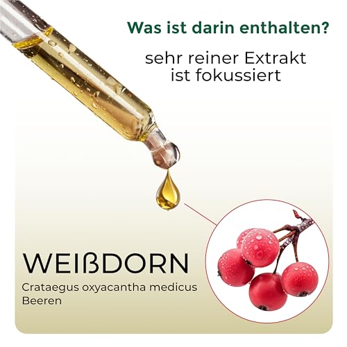 Weißdorn-Tropfen J.armor – Crataegus Oxyacantha, 100 ml