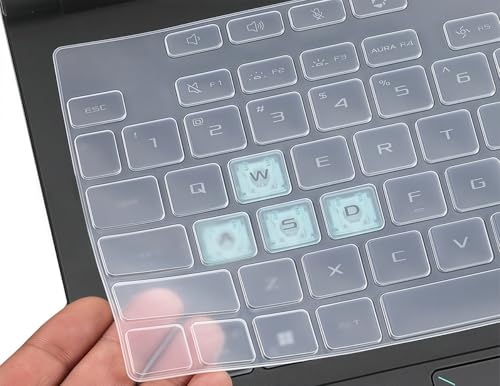 Protector de teclado de silicona para ASUS TUF Gaming 16" miniatura 3
