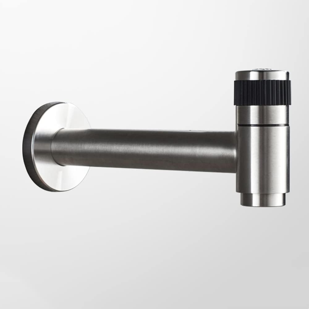 Wall Mounted Stainless Steel Bathroom Sink Faucet, Mop Pond Washing Machine Cold Water Tap, Garden Patio Lavatory Faucets, G1/2'' Thread