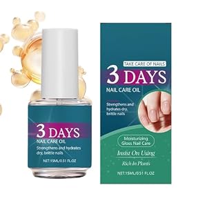 3 Days Nail Care Serums, 15ml Nail Care Liquid, Portable Non-sticky Fast Absorption, Nourishing Fingernail Liquid, For Traveling Business Trip Home School Friend