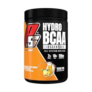 PROSUPPS HydroBCAA Essential Amino Acids Powder, Texas Tea – Workout Supplement with BCAA, EAAs & Electrolytes for Hydration & Recovery – Stimulant-Free, Soy & Gluten-Free – 30 Servings