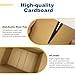 EZALFTIN 30 Pack 6x4x4 inches Small Shipping Boxes Brown Corrugated Cardboard Boxes for Packing, Mailing, Moving, Business