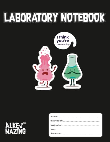 Chemistry Student Lab Notebook: Cornell Notes-Grid Format