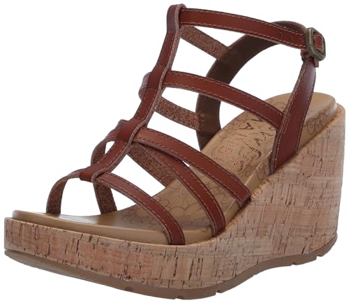 Blowfish Womens Bahamas Fashion Wedge Sandal Wood 10 M
