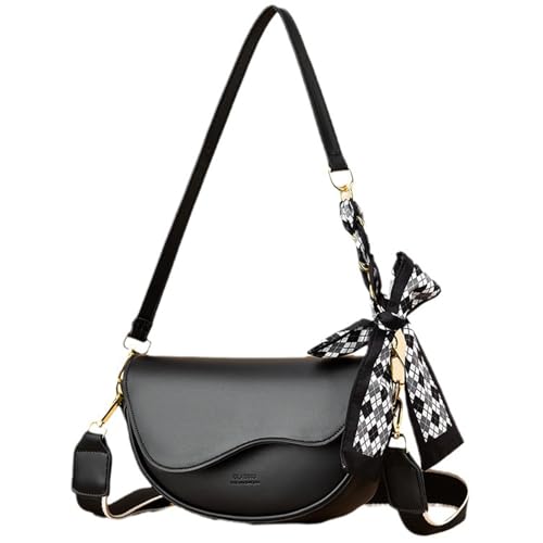 Image of Leather Fanny Pack Bag for Women, PU Leather Belt Bag Chest Purse Fashionable Crossbody Waist Bags Handbag for Everyday Use Trip Walking Hiking