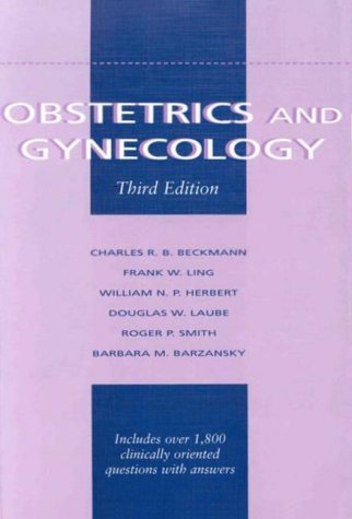 Amazon.com: Obstetrics and Gynecology: 9780683303919: Beckmann, Charles ...