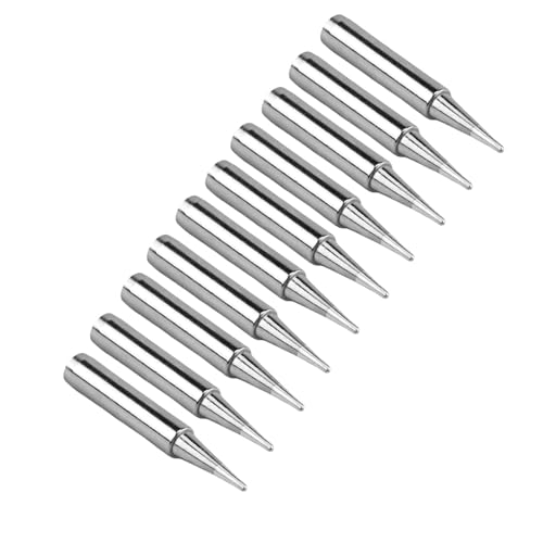 Lot de 10 pannes à souder de rechange 900M-T-B - Matériau de qualité supérieure - Résistant à la corrosion - Facile à nettoyer - Compatible avec différentes stations de soudage (900M-T-B)