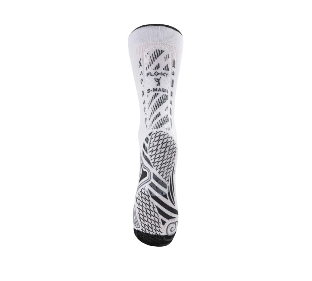 FLOKY S-Mash 2.0 calze biomeccaniche tennis e padel, antiscivolo. Protezione caviglia e tendine d'Achille.