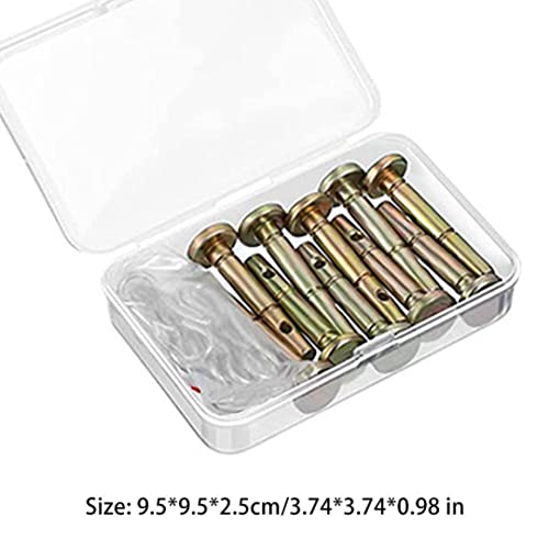 Pins di SnowBlower Pins Sostituzione Pins Spalato Kit Sostituzione Parti del soffiatore di neve 20pcs, kit perno di taglio di ricambio - Image 5