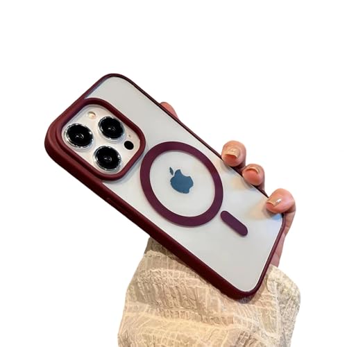 Coque de protection magnétique transparente antichoc iPhone 13 ProMax