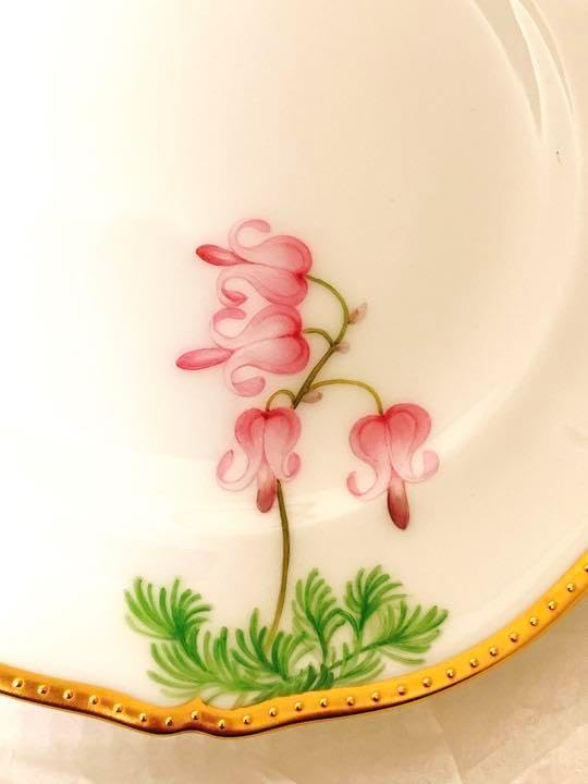 大倉陶園 100周年記念作品 百花譜（ひゃっかふ）プレート 大倉