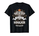 Seine Majestät der Schalker betritt den Raum Beruf Hobby T-Shirt