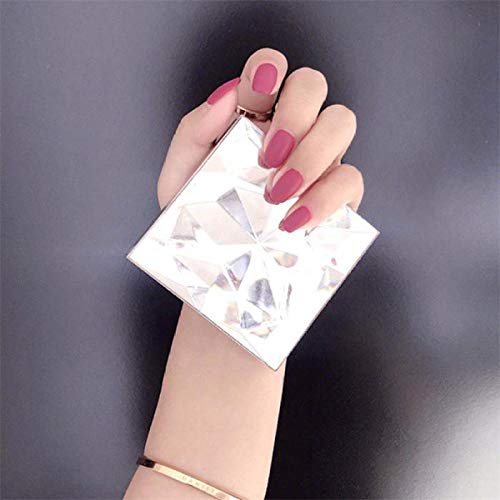 TJJF Falsche Nägel Rose Red Matte Fake Mit Klebenägeln Einfarbige Nägel Quadratischer Kopf Kurze Falsche Nägel Acryl… – Bild 3