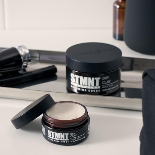 STMNT STATEMENT GROOMING GOODS Dry Clay | Extra mattes Finish | Sehr starker Halt | Leicht auswaschbar | Nicht fettend