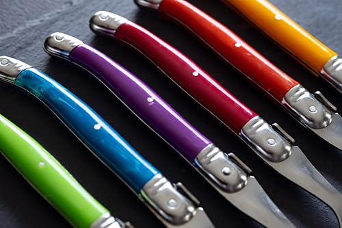 Laguiole Production 441360 Stainless Steel Table Wares Acrylonitrile Butadiene Styrene, Multi-Colour