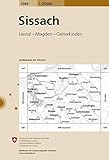 sissach plz  1068 Sissach: Liestal - Magden - Gelterkinden (Landeskarte 1:25 000)