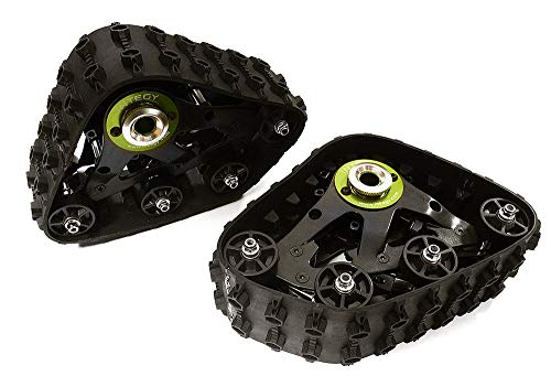 Integy RC Upgrades for Axial, T3 Snowmobile & Sandmobile Rear Conversion for Axial 1/10 SCX-10 Scale Crawler
