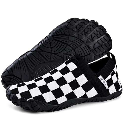 Image of WateLves Barefoot Water Shoes Women Men Minimalist Comfortable Walking Shoes Beach Outdoor Running Sneakers