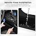Autorder Silicone Center Console Organizer for 2019-2025 Toyota RAV4 Accessories Seat Gap Storage Box Soft Gear Shift Panel Trim Cover