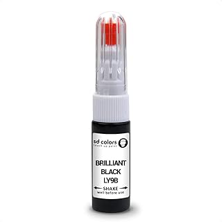 🎁 FREEBIE: SD COLORS LY9B BRILLIANT BLACK 20ML VW/AUDI Touch Up Pen Repair Kit Scratch Chip Brush LY9B Brilliant Black