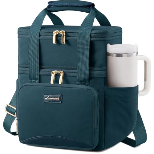 LOVEVOOK Insulated Lunch Box for Women,X Large Adult Lunch Cooler Bag Men