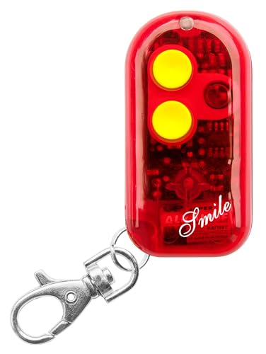 - Frequenza : 433.92 MHz Smile C Rolling code + Codice fisso 433Mhz, Mini telecomando universale apricancello autoapprendente programmabile, 2 pulsanti compatibile con Nice FAac Beninca Bft