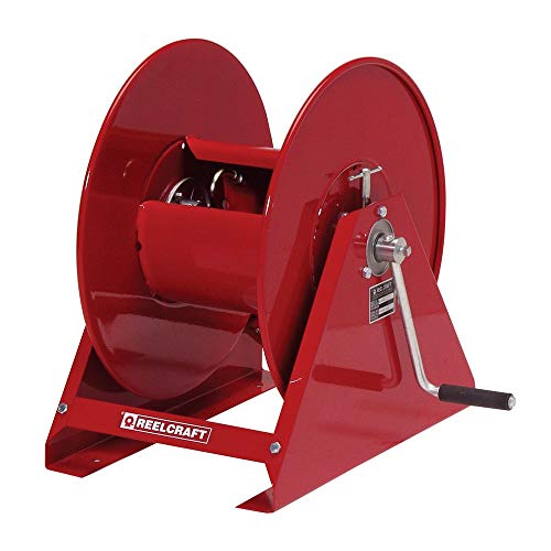 Reelcraft H18000 Medium Duty Hand Crank Reel, 200' Air/Water Hose Not Included