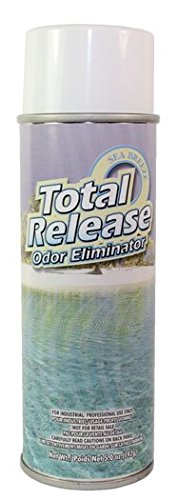 HI-TECH Total Release Odor Eliminator | Car Air Freshener Fogger | Sea Breeze (1 Pack)
