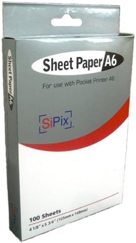 PS00057 Thermal Paper (100 Sheets, A6 Pocket Printer)