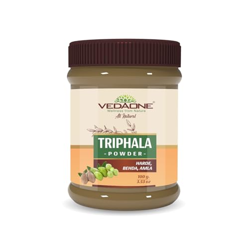 Image of Natural Triphala (Amala+Harde+Behda) Powder - 100g For Detoxification