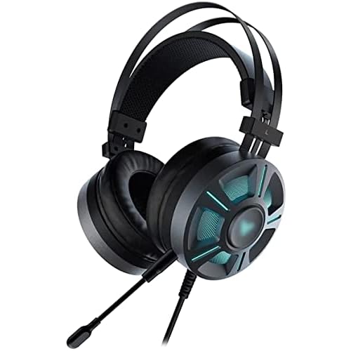 Gaming Headset with 7.1 Surround Sound, One Headset with Noise Canceling Mic, Over Ear Headphones