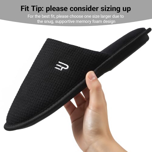 Mens Memory Foam Slippers Lightweight House Shoes for Indoor Outdoor Travel3