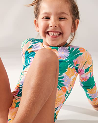 Image of Roxy Girls' Paradisiac Island Onesie Swimsuit