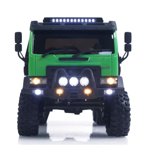 Image of TOUCAN RC HOBBY 1 /18 Remote Control Flatbed Truck 6 * 6 Electric RC Off Road Vehicle Model Metal Chassis Gear Light System Flysky Radio No Sounds for Adult