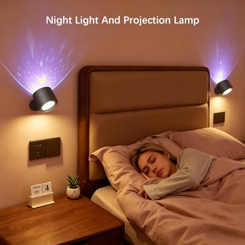 Lampe de lecture LED rotative à intensité variable pour une ambiance sereine - 5