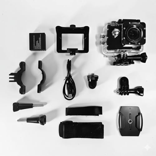 Câmera Filmadora Action Pro 4K Sports ULTRA-HD Wi-fi