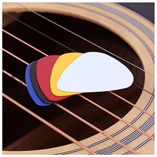 LIUJZZJ 2 Pièces Porte-Clés de Plectre en Cuir et 5 Pièces 0,46 mm Colorés Médiators Pics de Guitare de Matériau… - Les Beatles, Paul McCartney, John Lennon, RIngo Starr, George Harrison LIUJZZJ 2 Pièces Porte-Clés de Plectre en Cuir et 5 Pièces 0,46 mm Colorés Médiators Pics de Guitare de Matériau… – Image 6
