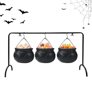 Yabauuop Hexenkessel-Set Bonbonhalter 3er-Set
