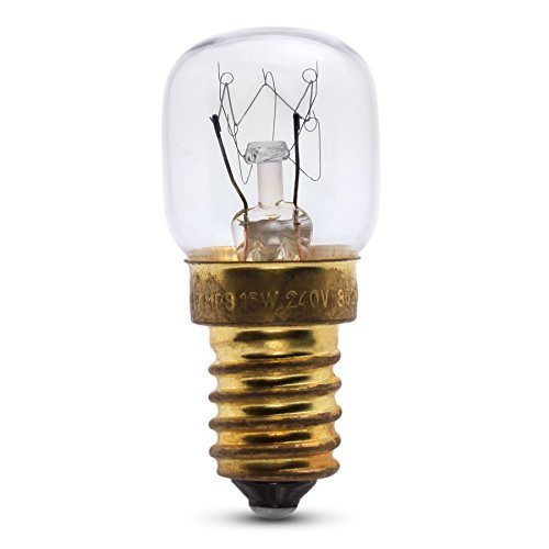 25 W SES Cap 240 V Clear 300âºc Pygmy Oven Lamp by Crompton