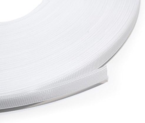 Miniatura 3 de 50yds Rigilene - Funda de poliéster para lactancia, corsé, vestidos de novia (12 pulgada, extra fuerte, blanco)
