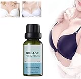Breast Plumping Oil,Natural Fast Breast Grow Firming Massage Oil,Enlargement Lifting Bust Serum Oil Anti-Sagging,Eliminates Chest Wrinkles,Strengthens Skin Elasticity (1)