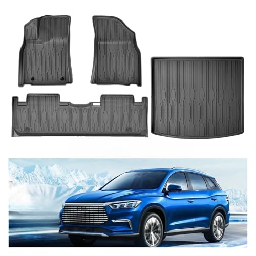 Tapis de sol Song Pro DMI 2022-2024 coffre et pieds antidérapants pour conduite à gauche 4PCS