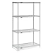 Stainless Steel Wire Shelving, 36"W x 18"D x 86"H