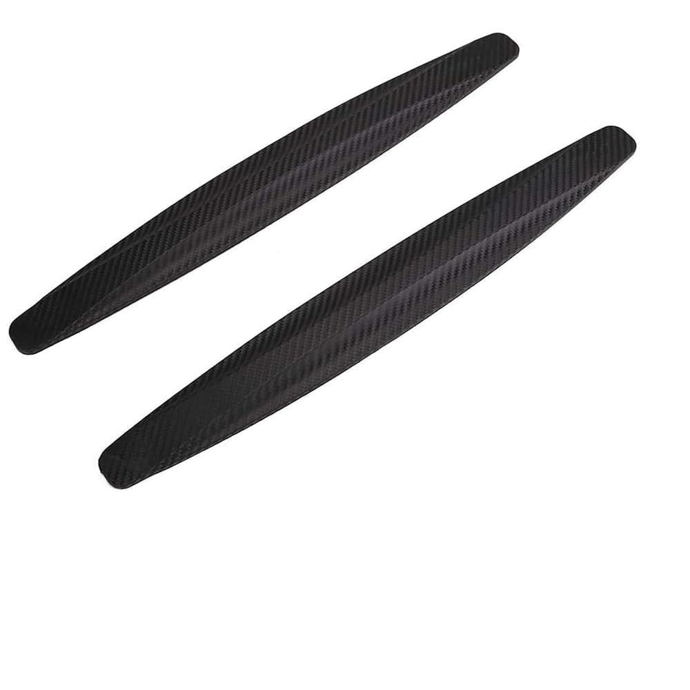 QIZUN 2 Pcs Car Bumper Protector Guards for Mazda MX-5 RF ND MX5, Car Bumper Strip, Car Bumper Anti-Scratch Strips, Front and Rear Bumper Guard,Black