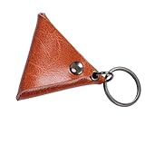 ギターピックコンテナアクセサリーツールポケット財布ホルダー三角ポーチキーホルダーピックホルダー