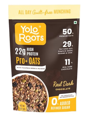 Image of Yolo Roots 22gm High Protein Oats (200gm)