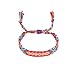 Produktbild SBKJL Enthic Wind Farbe Seil   Armbänder Für Mädchen Frauen Handgewebte Hand Seil Hit Farbe Exotische Wind Muster Armband Damen Fußkettchen