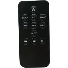 HCDZ Replacement Remote Control Fit for Logik 105000429 L37SPB14 Sound Bar Soundbar Audio System Speaker